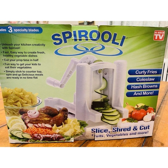 Spirooli Slice Shred Cut Vegetable Spiral Slicer Veggie Pasta As Seen On TV - Picture 3 of 6